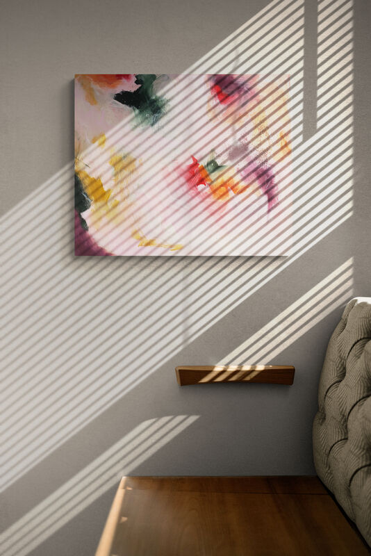 Acrylic on canvas - The tough gets going - 50x60cm, unique piece