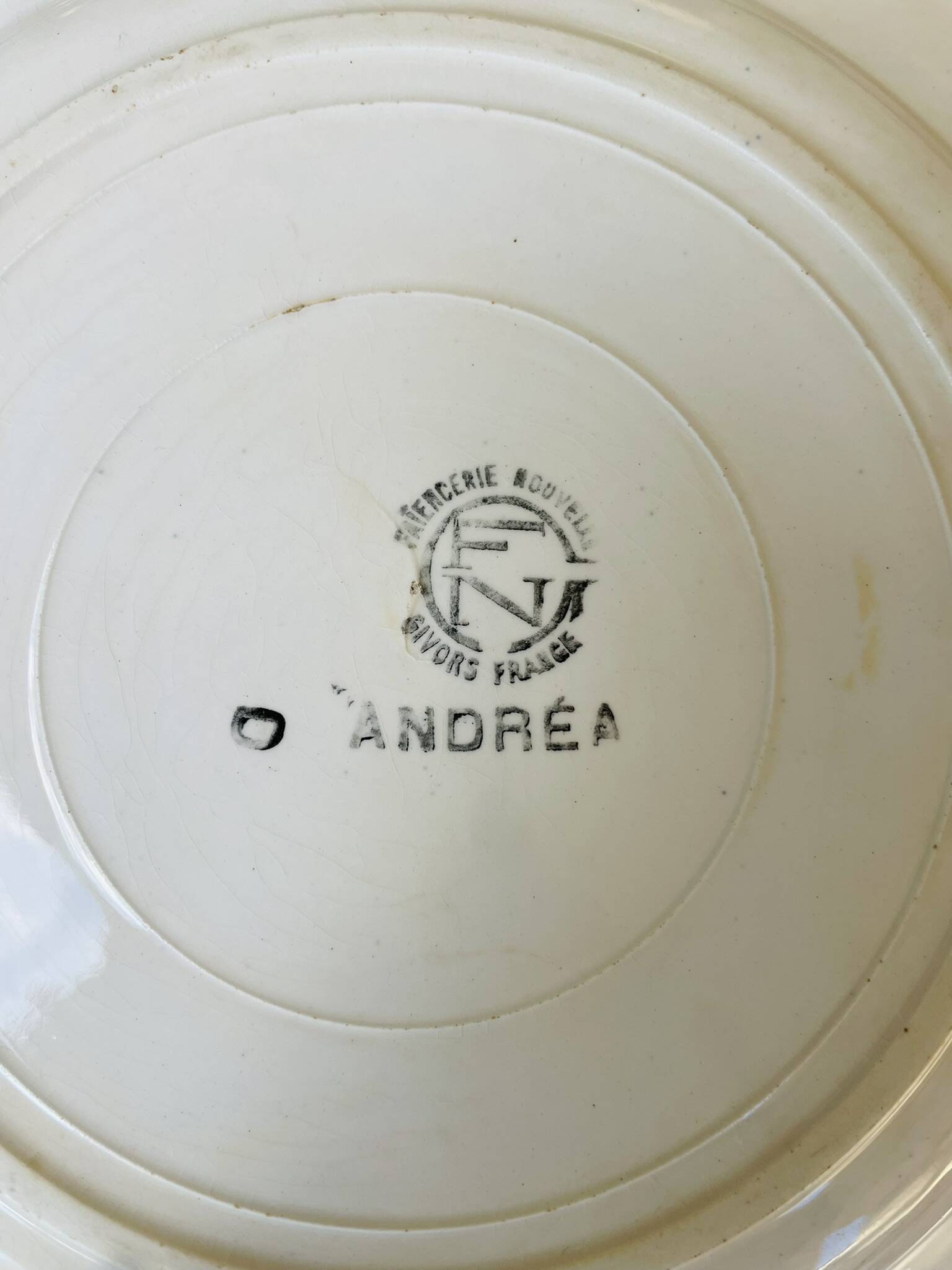 Set of 2 FNG Andréa flat plates