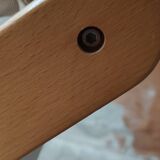 folding chair by Gilles Lundgren in canvas and pine