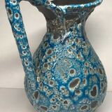 Vase pichet fat lava écume de mer rétro vintage Vallauris