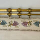 Exceptional cushion in handwoven vintage Greek te