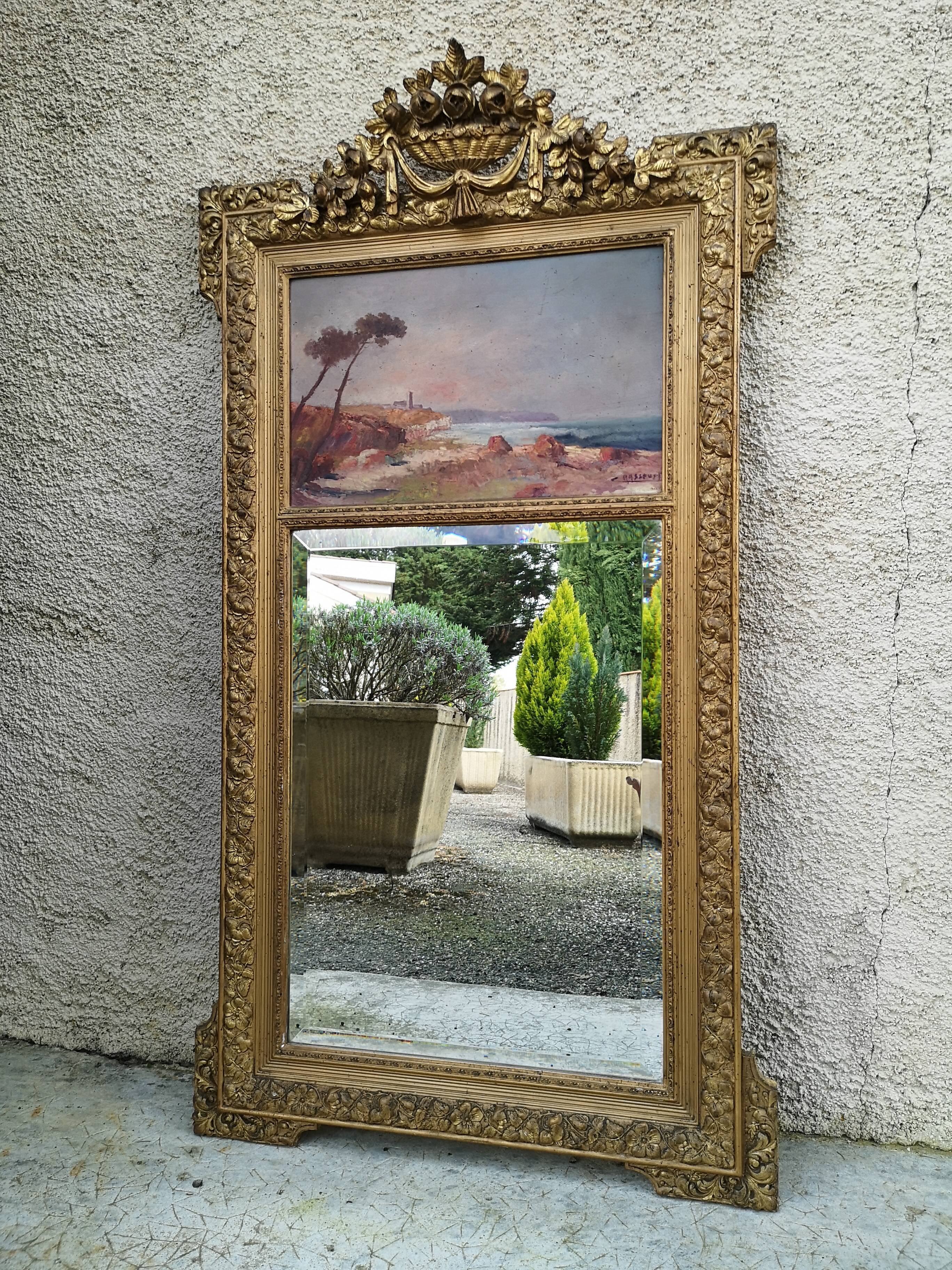 Mirror trumeau - 71x132cm