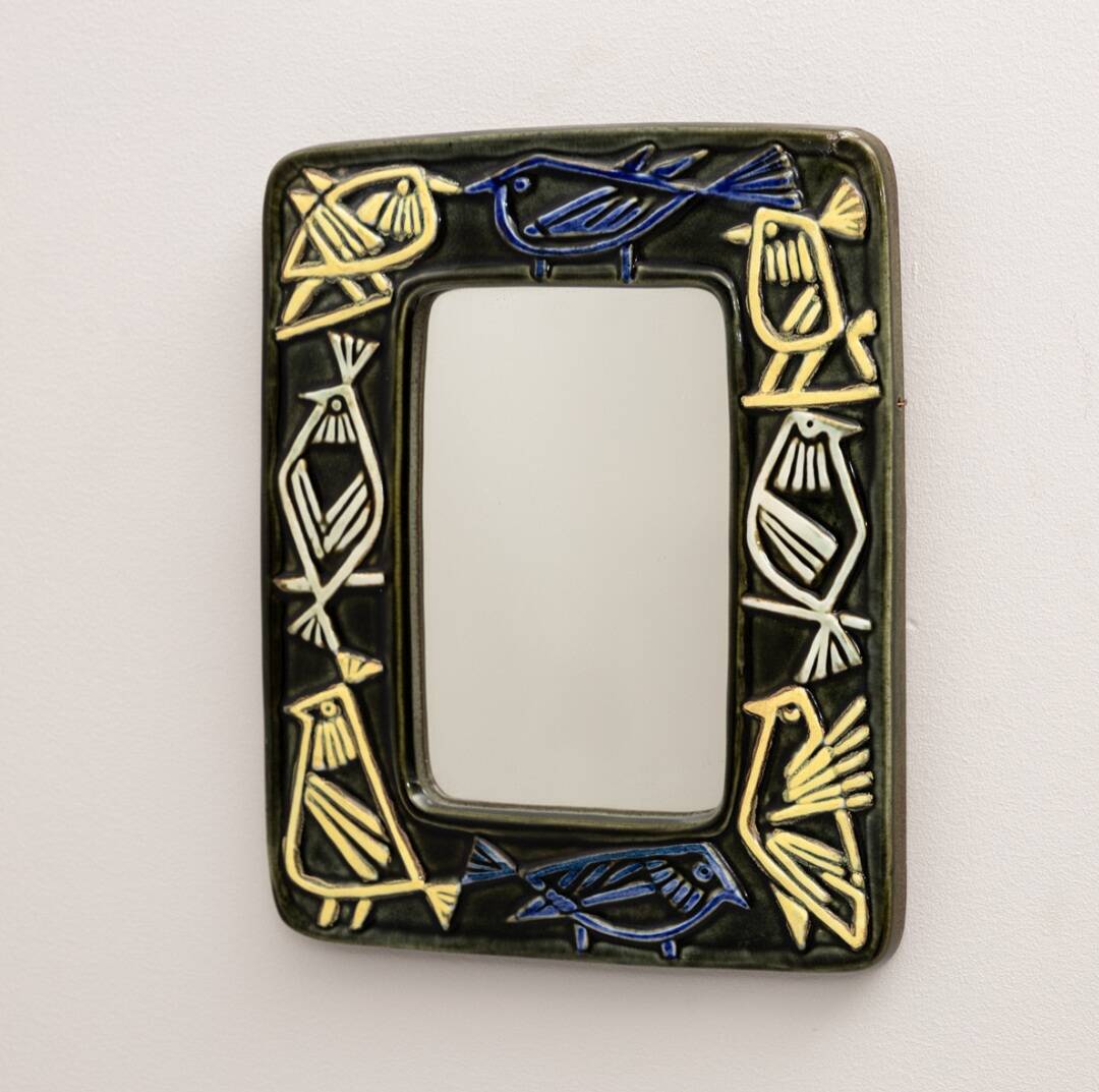 Lisa Larson Harlequin Series 3 Ceramic Mirror