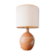 Lampe en terre cuite vintage