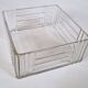 Crystal glass catchall, moulded and sculpted, circa 1960.