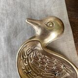 Brass "bird" tidy