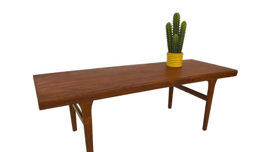Table low vintage teak