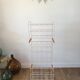 White and orange industrial shelf brand "caddie" 50s