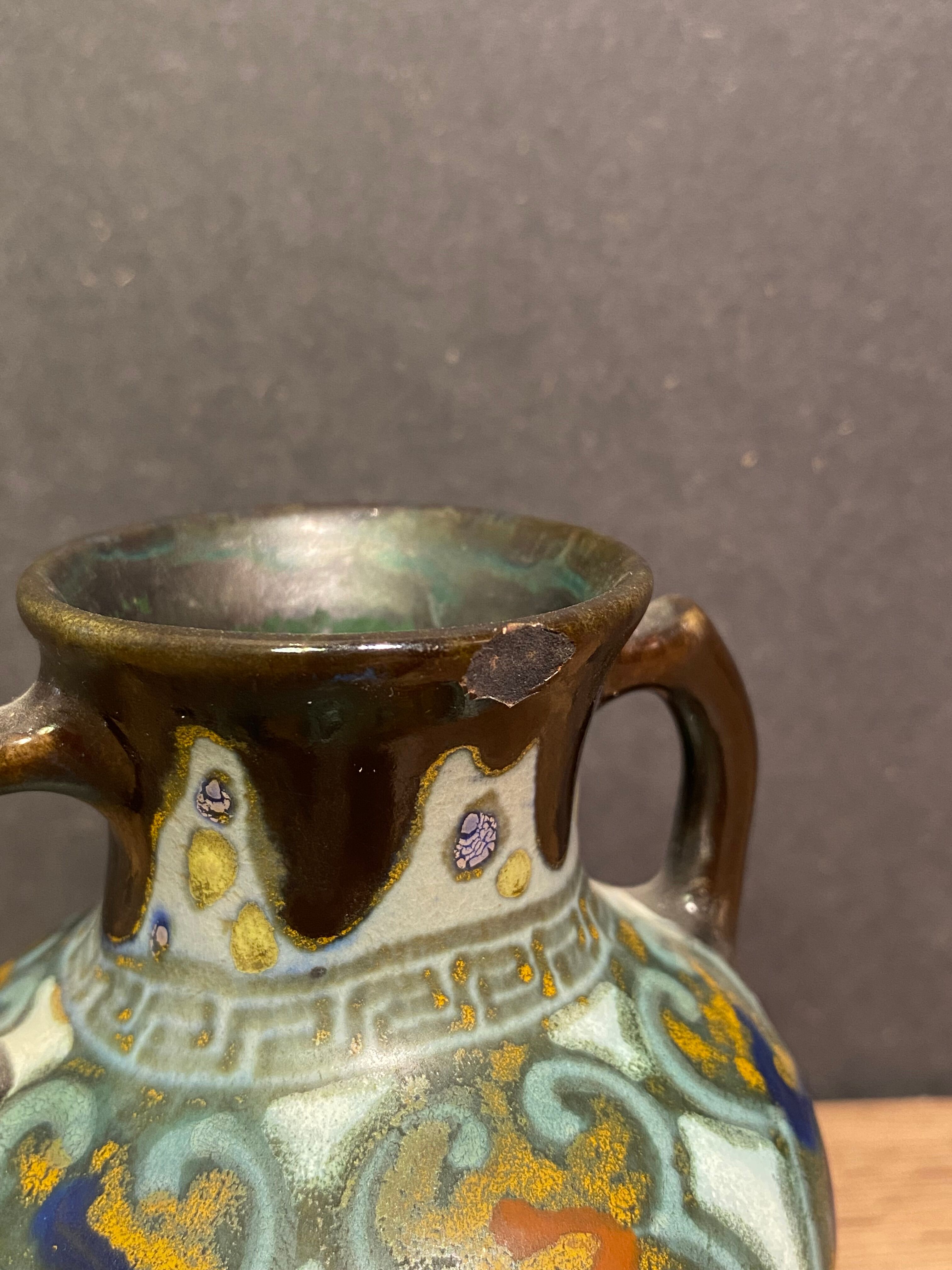 Gouda-type ceramic vase