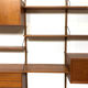 Vintage Poul Cadovius Royal System wall console from the 1960s