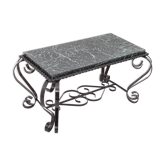 Table basse en fer forgé