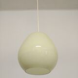 Opaline hanging lamp, 1970s