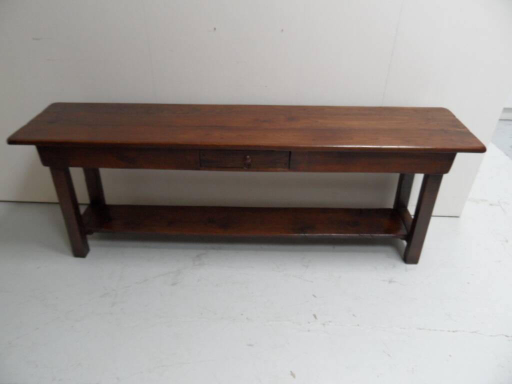 Table de travail en chêne ancien