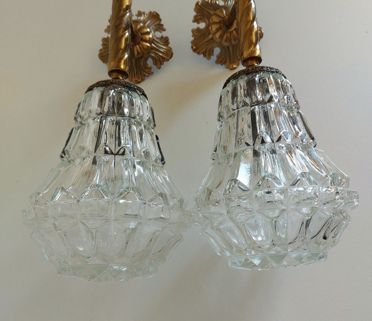 Pair of vintage sconces 50s
