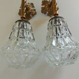 Pair of vintage sconces 50s