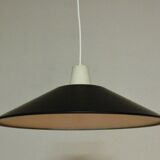 Rare black Combi Lamperne series pendant lamp by Per Iversen for Louis Poulsen