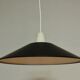 Rare black Combi Lamperne series pendant lamp by Per Iversen for Louis Poulsen