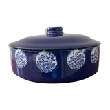 Enamelled ceramic trinket bowl