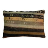 Vintage turkish handmade kilim cushion cover