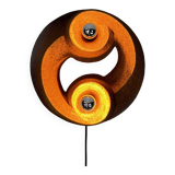 Mid Century Brutalist Ceramic Wall Lamp, 1960s