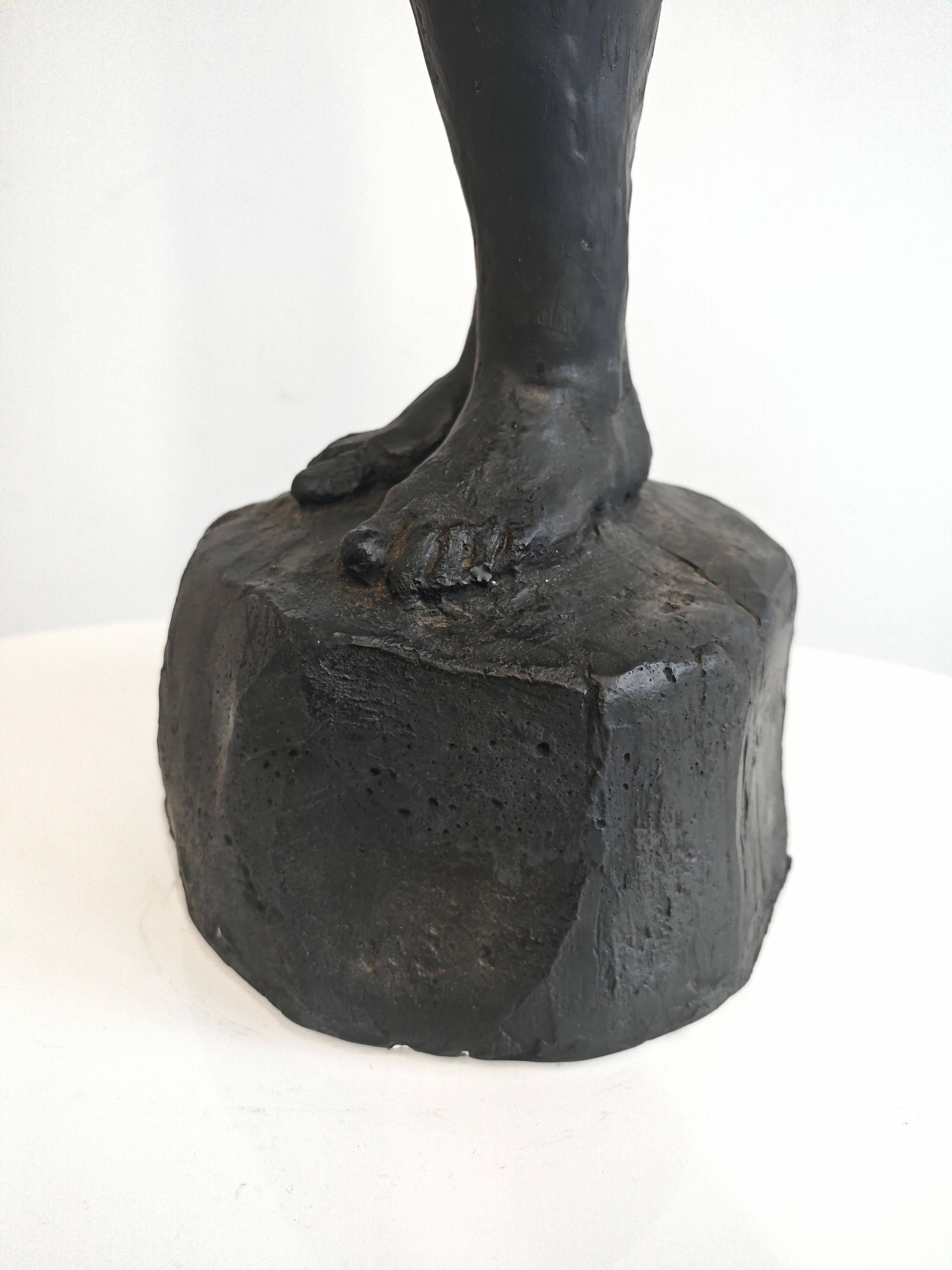 Sculpture of a Nude Woman in plaster by Radeta Stankovic