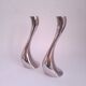 Large Cobra candlesticks by Georg Jensen Denmark