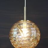 Suspension Boule Murano par Doria, Allemagne, années 1970
