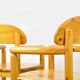 Vintage pine dining chairs by Rainer Daumiller for Hirtshals Sawmill, Denmark 70s