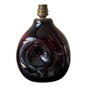 Lampe verre soufflé