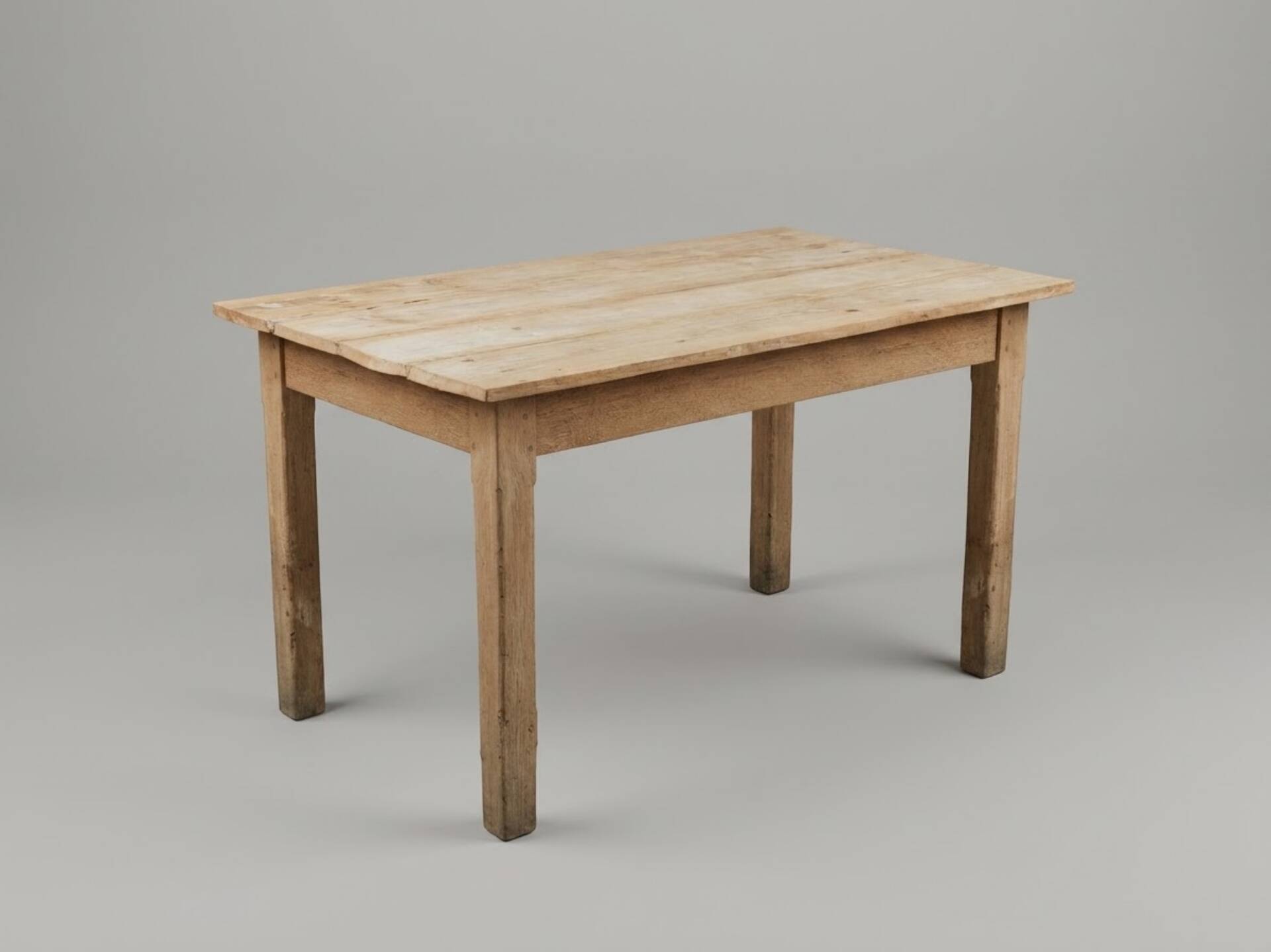 19th-century farmhouse table