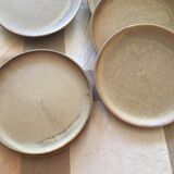 Lot of 8 flat sandstone plates