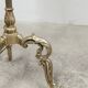 Bronze and white marble floor lamp 1960