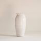 Geometric German studio vase from the mid-20th century, 1970s.