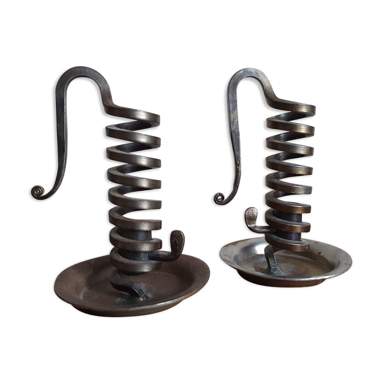 Pair of rat candlesticks from cave bouillot