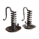 Pair of rat candlesticks from cave bouillot