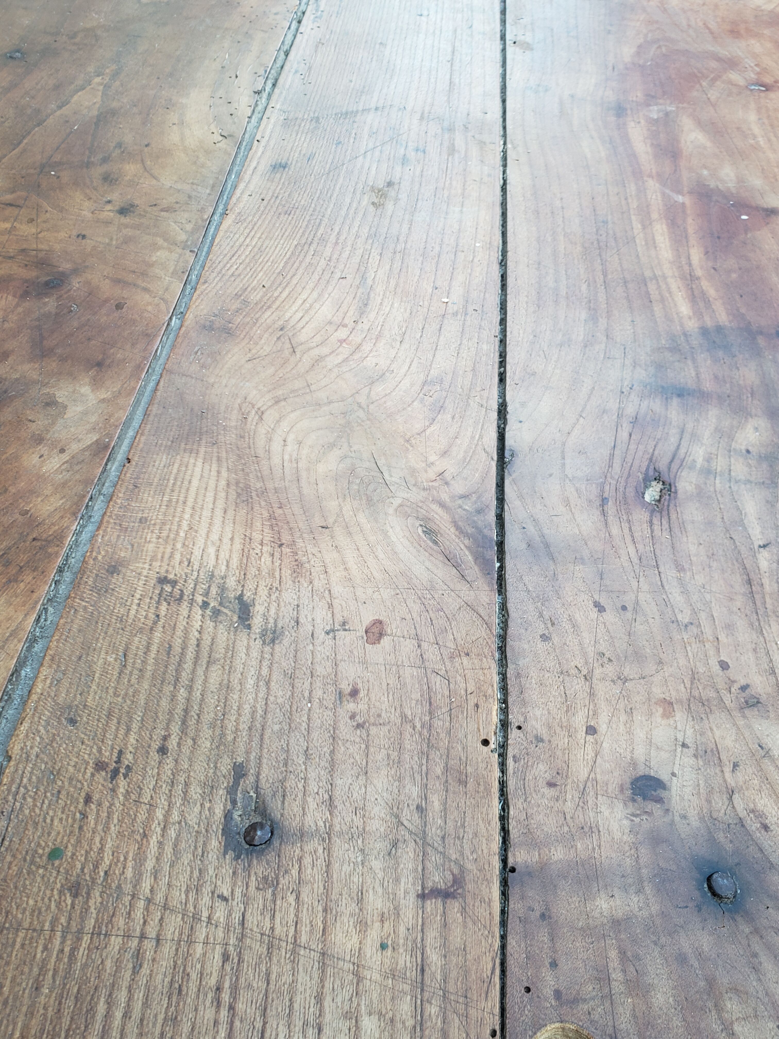 Farm table coffee table