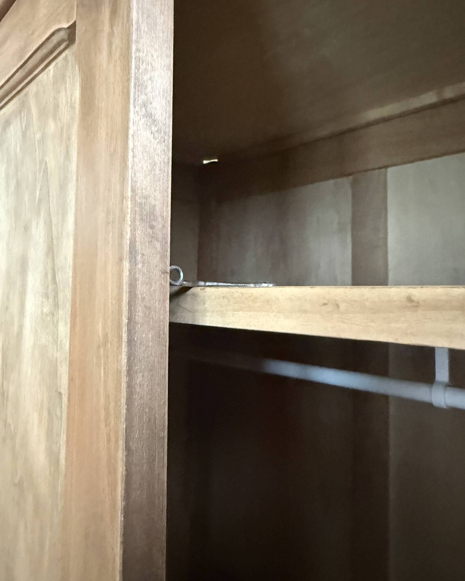 Parisian Art Deco wardrobe with hanging space (renovated)