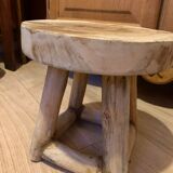 Solid wooden stool