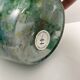 Decorative lamp base fixed under vintage glass Laque Line France