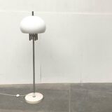 Italian space-style floor lamp from the 1960s with a stone base.