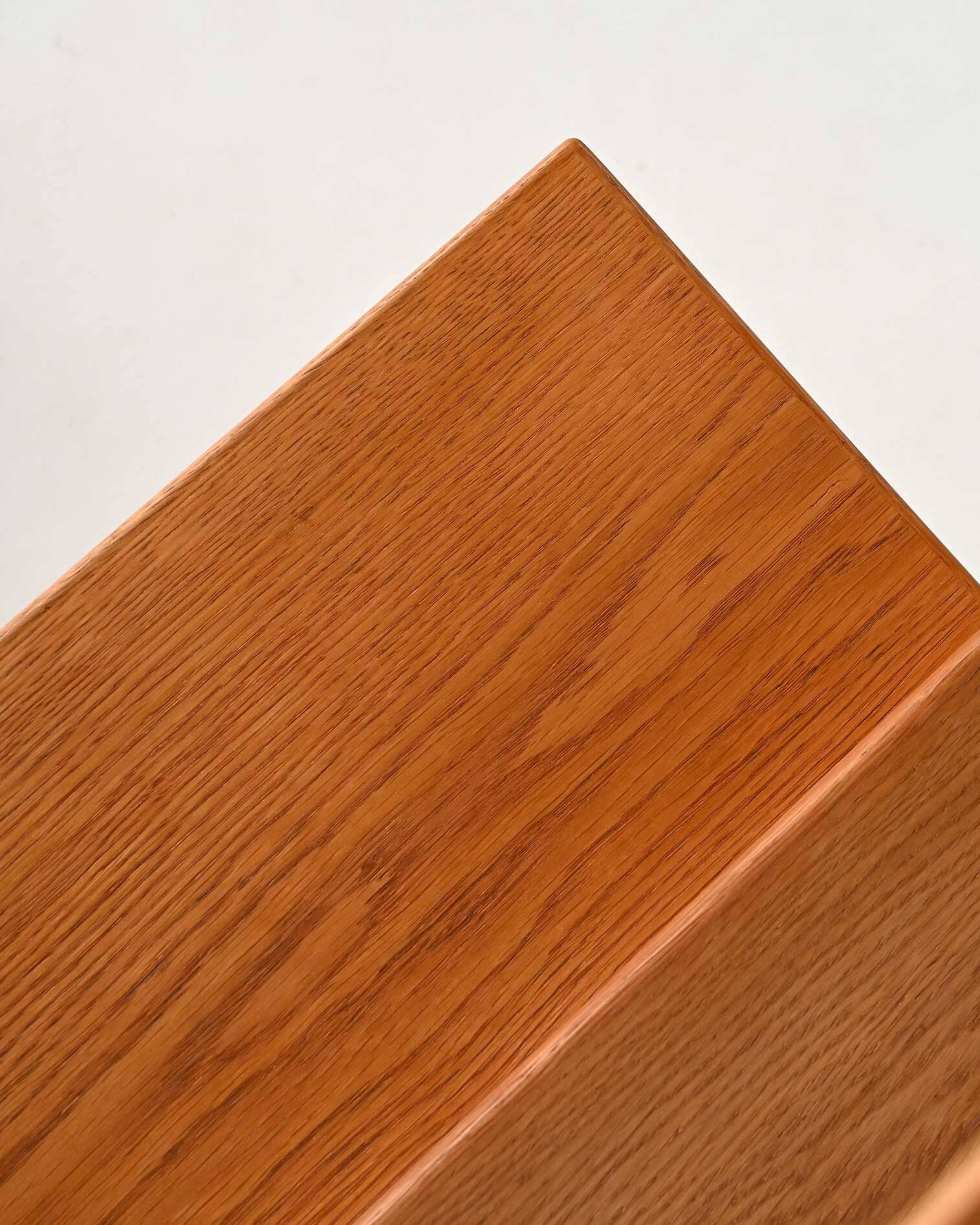 Scandinavian oak bookcase, 1960s