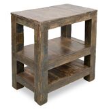 Small solid wood table