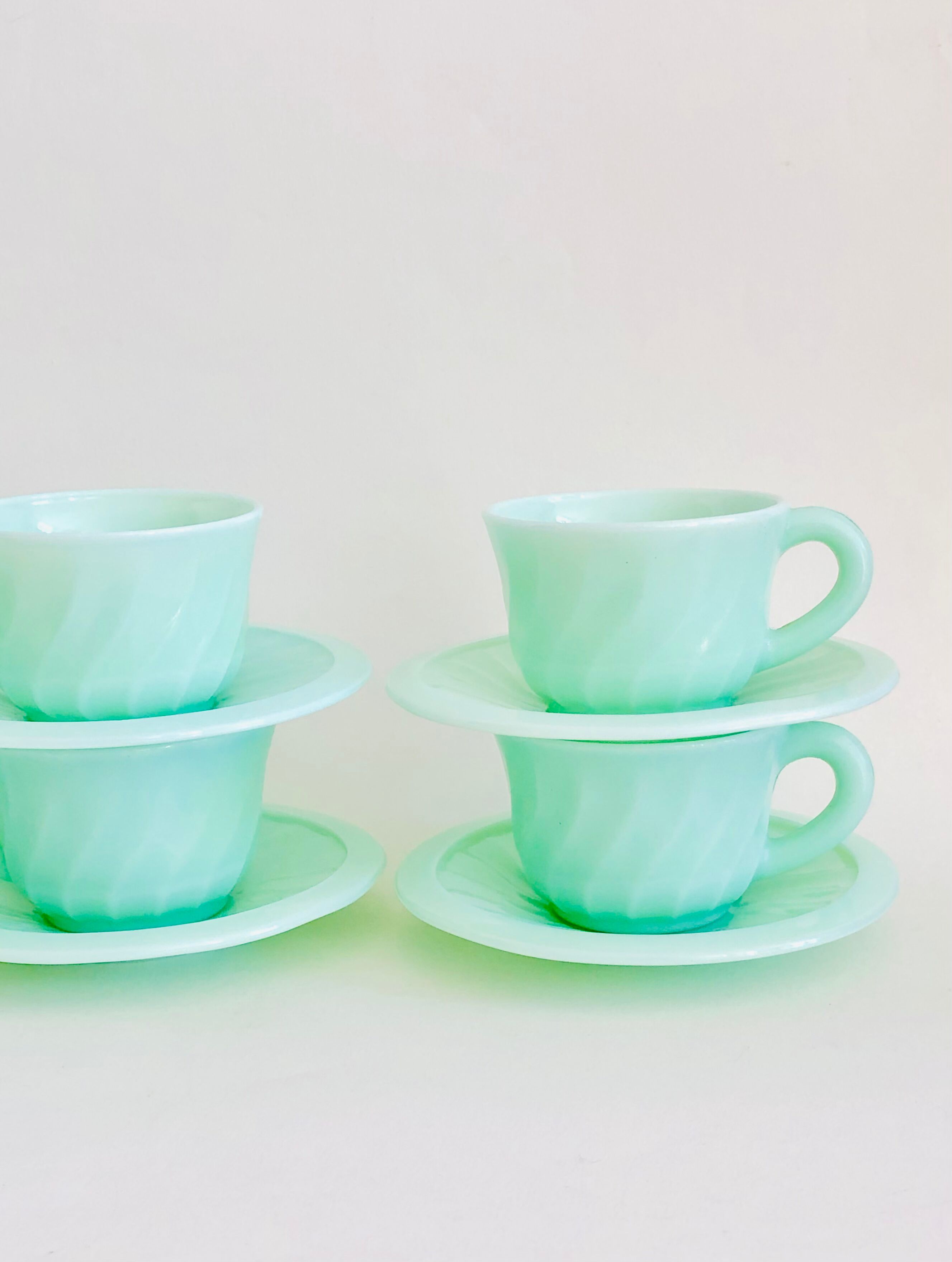 Vintage Arcopal cups