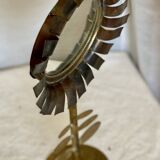 Flower mirror by Jean VINAY vintage 1950