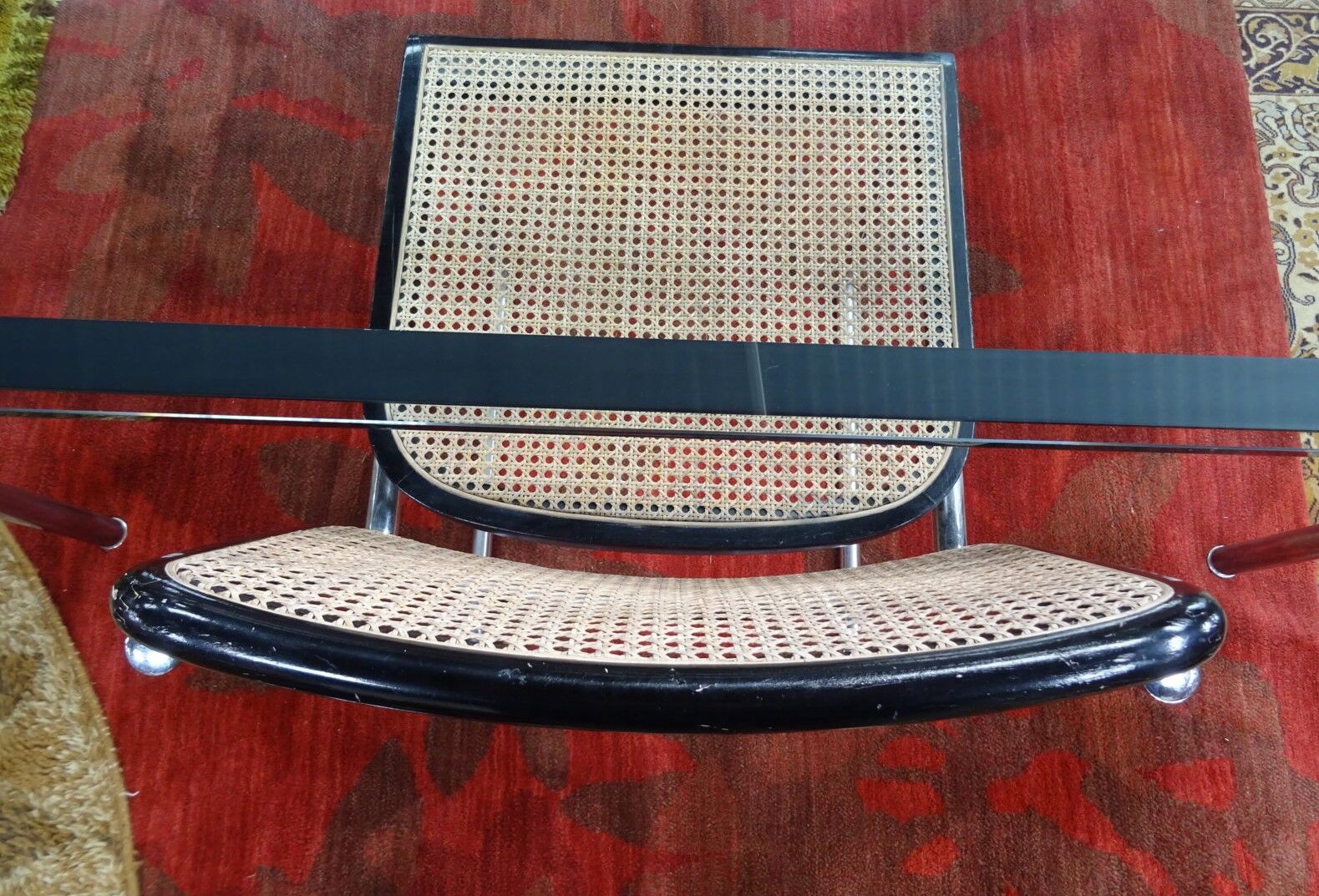 Table haute LC10 Le Corbusier édition Cassina