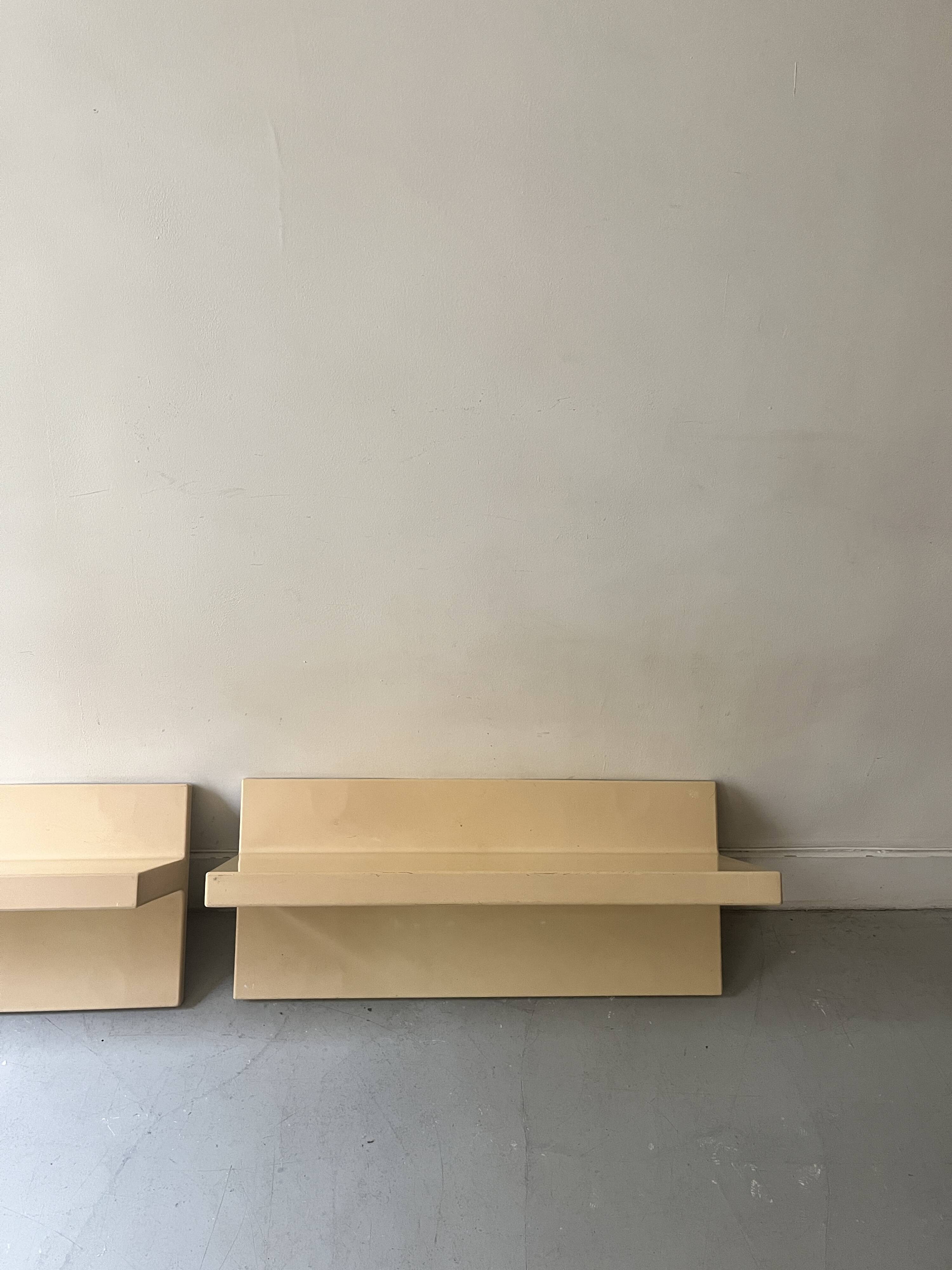 Marcello Siard wall shelf for Kartell, Italian design 1970