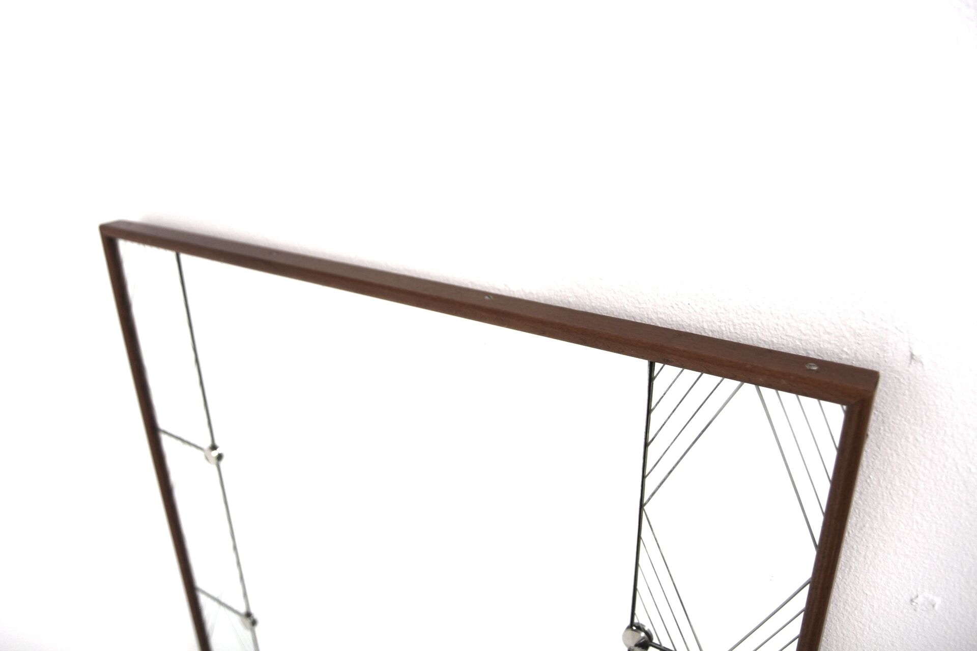 Scandinavian teak mirror Glas & Trä, Sweden, 1960