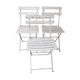 Wooden garden folding chairs