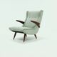Fauteuil italien des années 1960