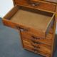 Vintage apothecary furniture in pine, France, 1930s